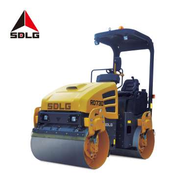 China factory prices 3ton vibratory double drum road roller RD730