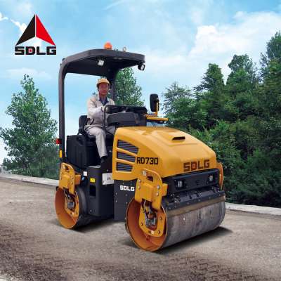 SDLG RD730 New Mini 3t hydraulic Vibratory Road roller asphalt compactor for Sale