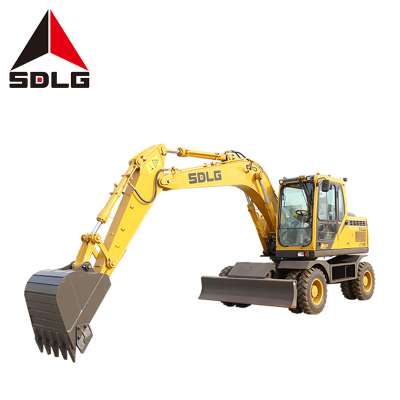 SDLG energy saving 15t wheel excavator E7150F for sale